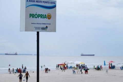 Maioria das praias da Grande Ilha está própria para banho
